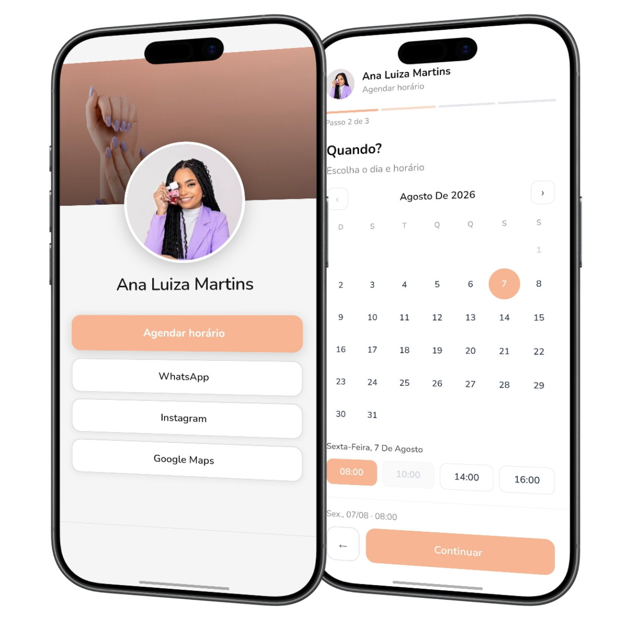 Painel de agendamento agen+